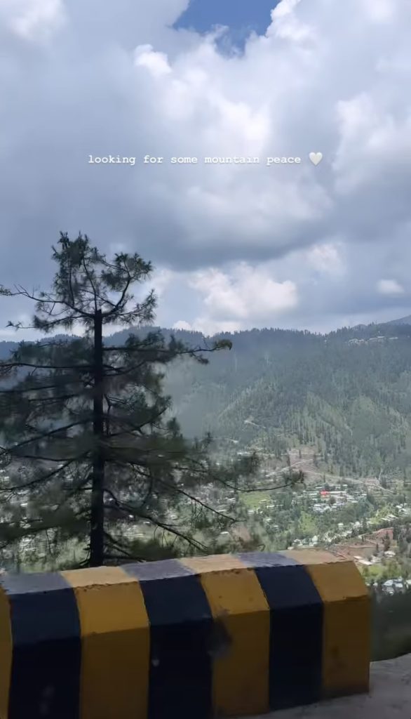 Naimal Khawar Is Having Lovely Time With Family In Murree