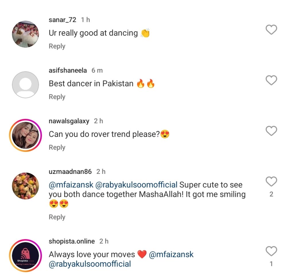 Rabya Kulsoom & Faizan Sheikh's Dance On Viral Song Nainonwale Ne