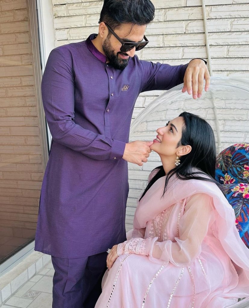 Sarah Khan & Falak Shabir Adorable Eid Clicks