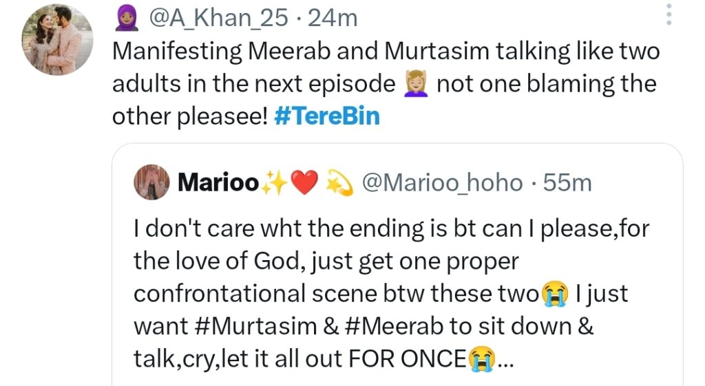 Tere Bin Episode 56 Leaves Fans Worried About Ending