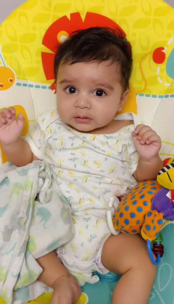 Srha Asghar Son's Adorable New Pictures