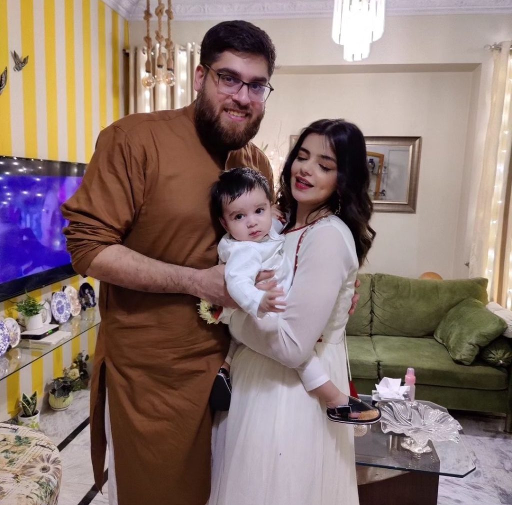 Srha Asghar Son's Adorable New Pictures