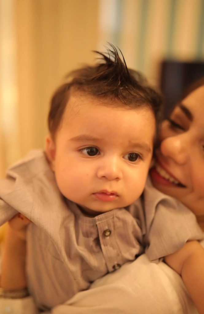 Srha Asghar Son's Adorable New Pictures