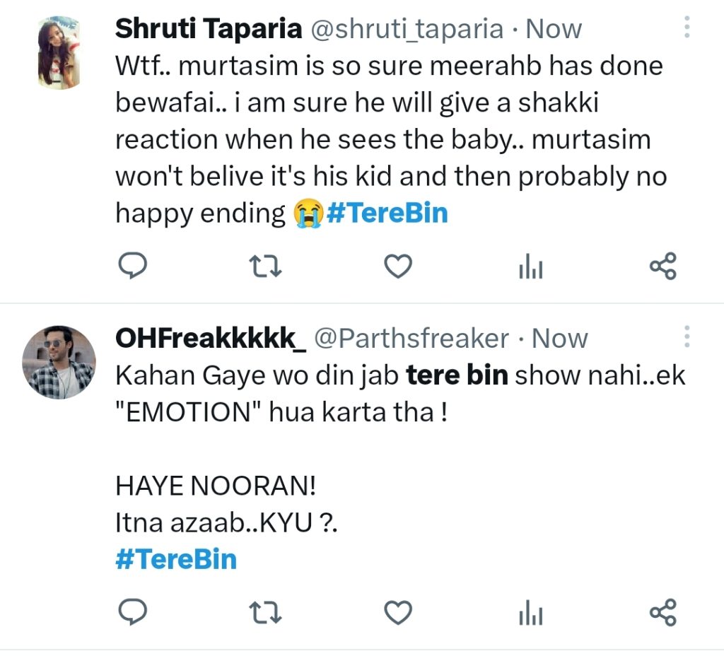 Tere Bin Episode 53 - Fans Term It Illogical, Pathetic & Boring