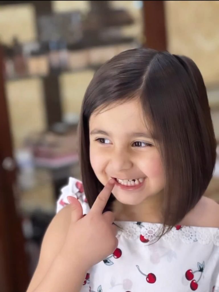 Cutest Clicks Of Aisha Khan's Daughter Mahnoor Malik