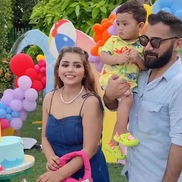 Anumta Qureshi Celebrates Son's First Birthday