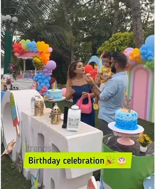 Anumta Qureshi Celebrates Son's First Birthday