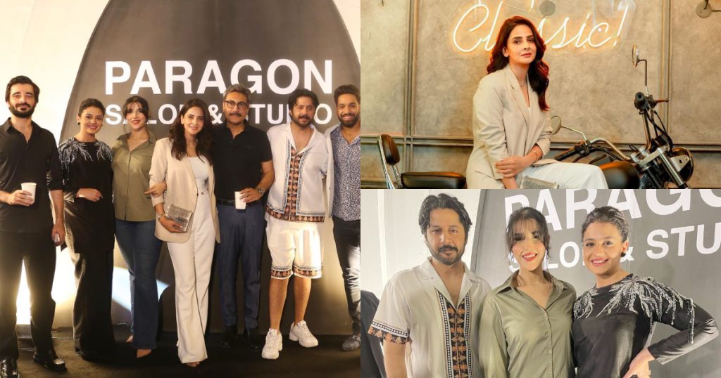 Celebrities Spotted At Paragon Salon's Opening