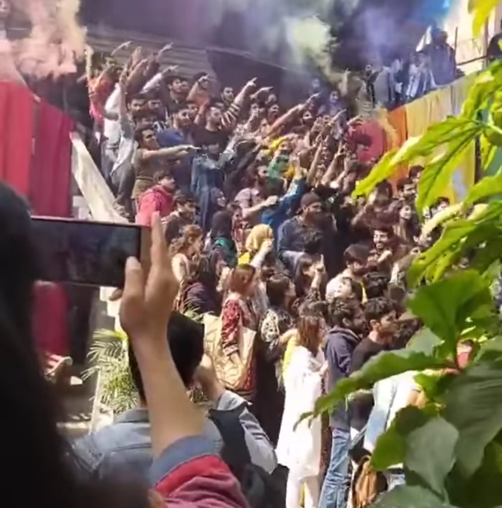 Social Media Reacts to Holi Celebrations in a Pakistani University
