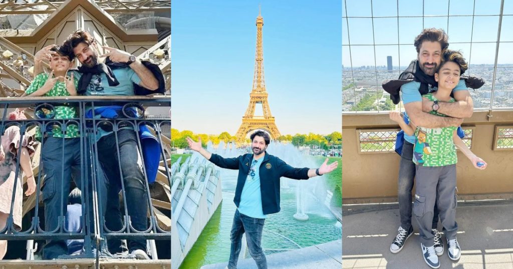 Syed Jibran Vacations In Paris With Son Yoel Syed Jibran