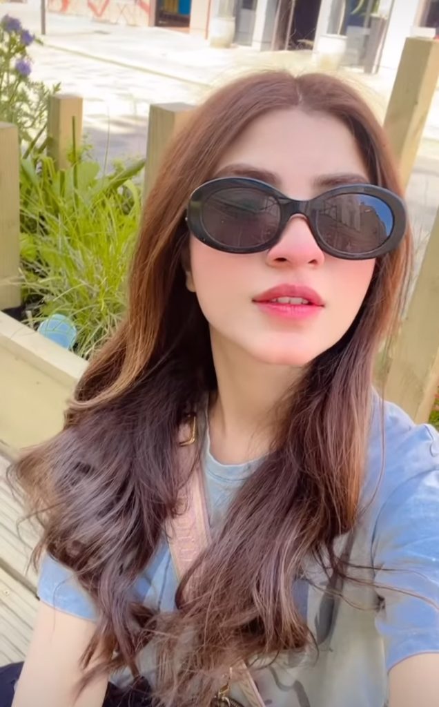 Kinza Hashmi Unseen Pictures From Her Recent UK Trip