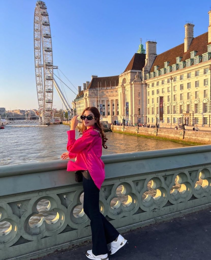 Kinza Hashmi Unseen Pictures From Her Recent UK Trip