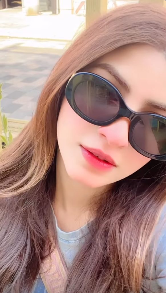 Kinza Hashmi Unseen Pictures From Her Recent UK Trip