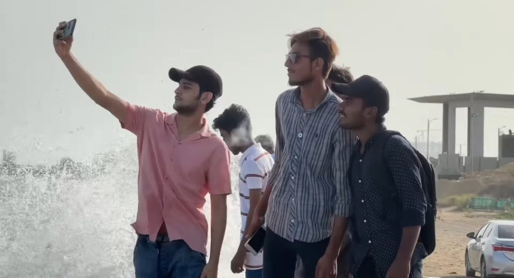 Maaz Safder Under Severe Criticism For Filming At Sea View Amidst Cyclone Biparjoy Warning