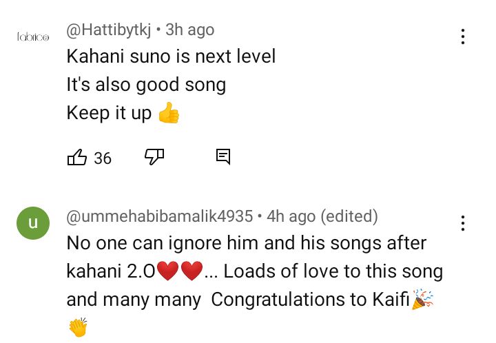 Kahani Suno Singer Kaifi Khalil Drops New Song
