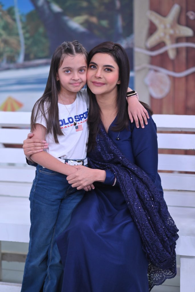 Celebrities Join Nida Yasir With Their Children In A Fun Show