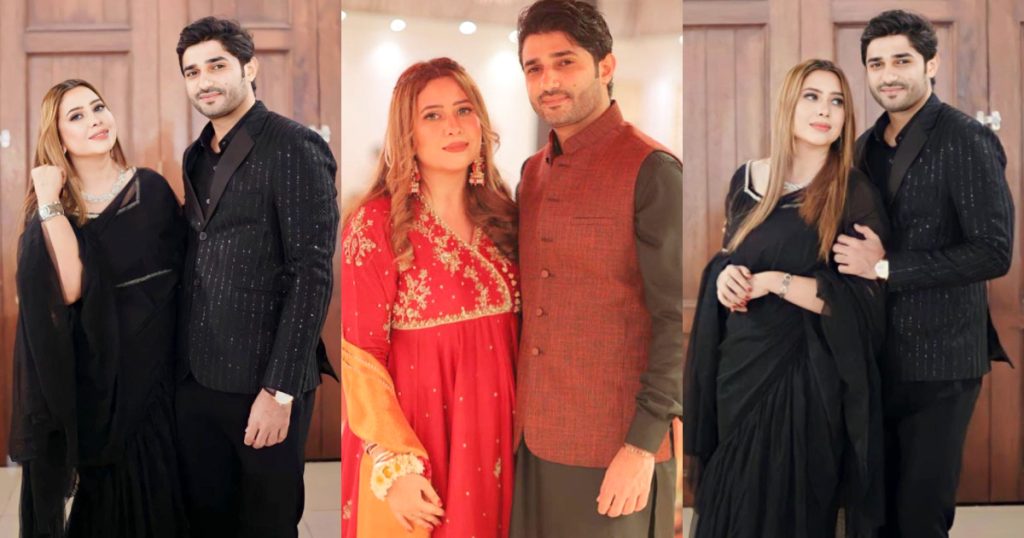 Rabia Anum Attends A Wedding With Husband In Style