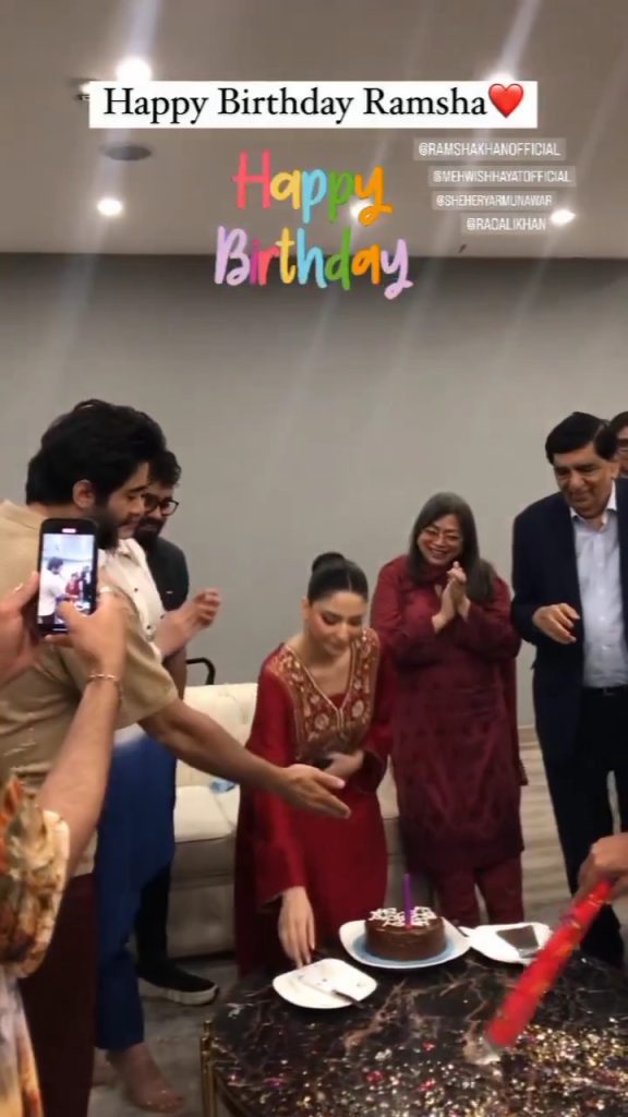 Ramsha Khan Celebrates Her Birthday In Style