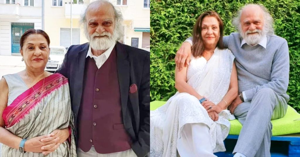 Beautiful Couple Manzar Sehbai And Samina Ahmed Holidaying In Berlin