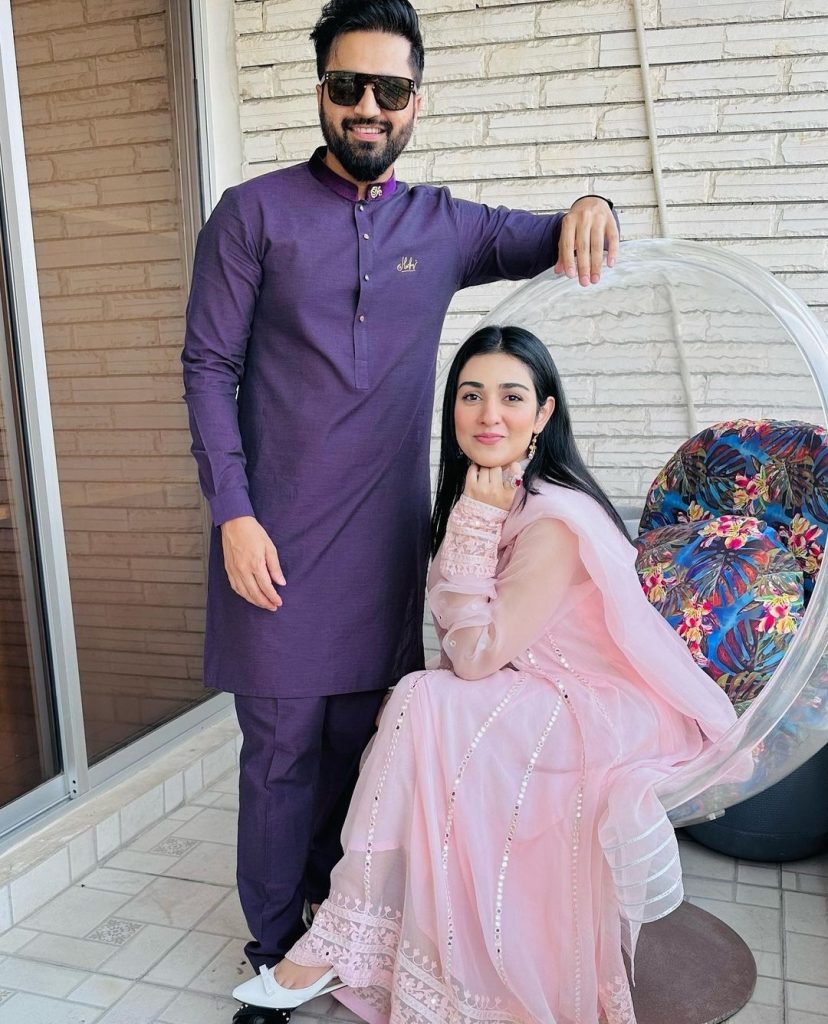 Sarah Khan & Falak Shabir Adorable Eid Clicks