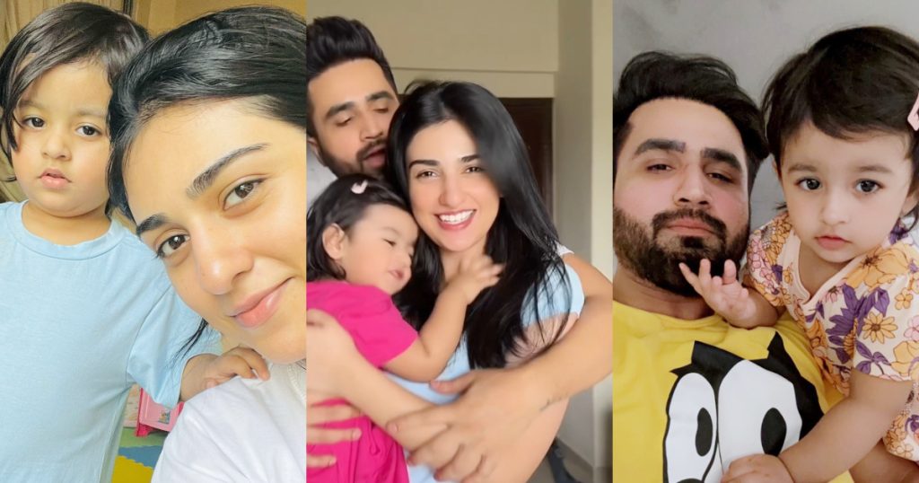 Sarah Khan And Falak Shabir's Cutest Clicks With Baby Alyana