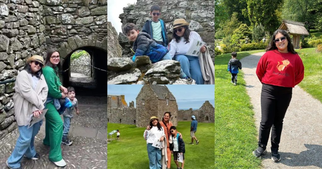 Faysal Quraishi's Family Vacations In Scotland