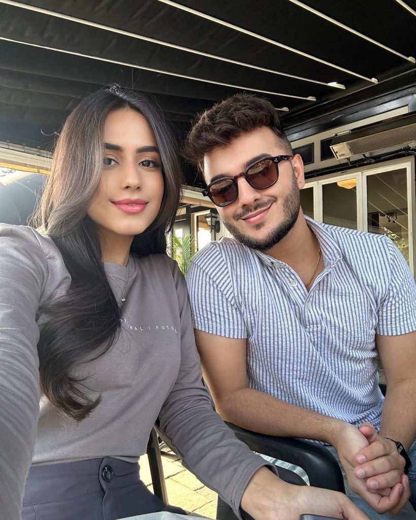 Shahveer Jafry And Ayesha Beig Latest Pictures From Canada