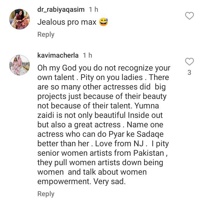 Nadia Afgan Questions Yumna Zaidi's Stardom