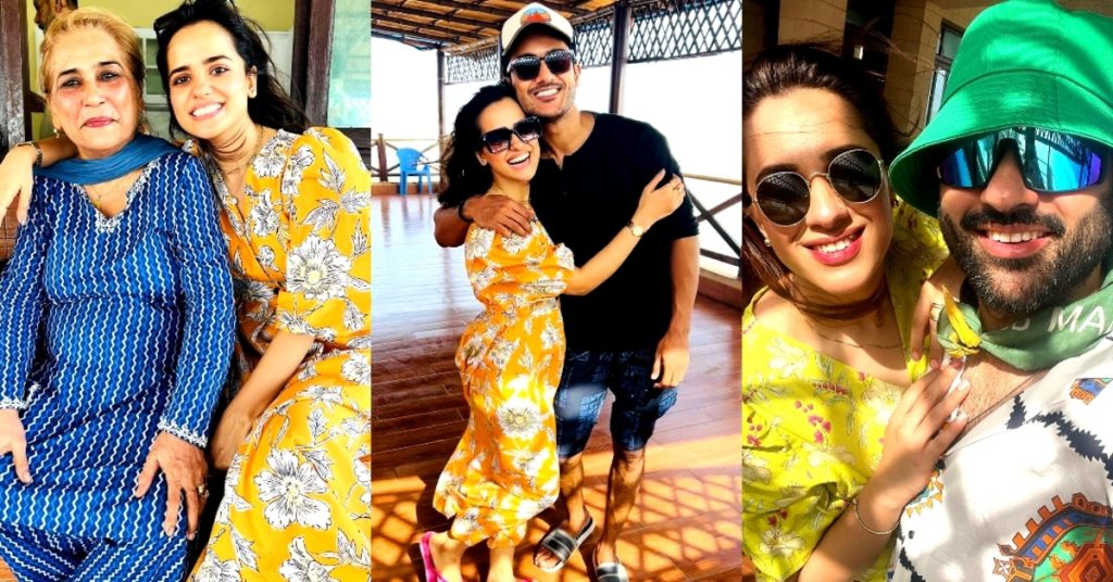 Rabya Kulsoom Spends Eid Day With Family on Beach