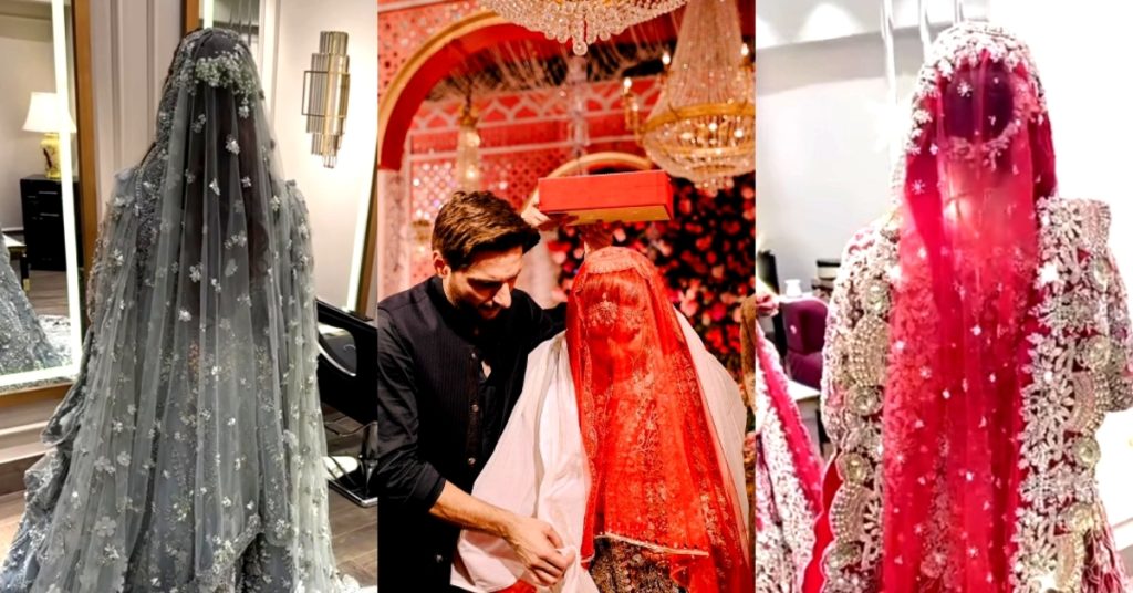 Shahid Afridi Daughter Aqsa's Wedding Dresses Price