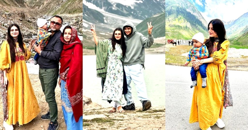 Maaz Safder Beautiful Family Pictures From Northern Areas Trip