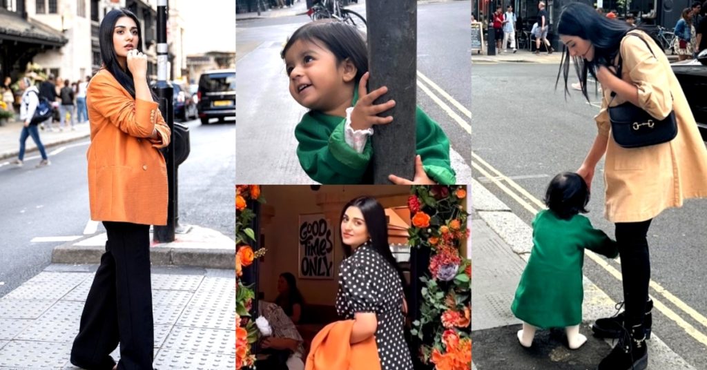 Sarah Khan Shares New Adorable Pictures With Daughter from UK