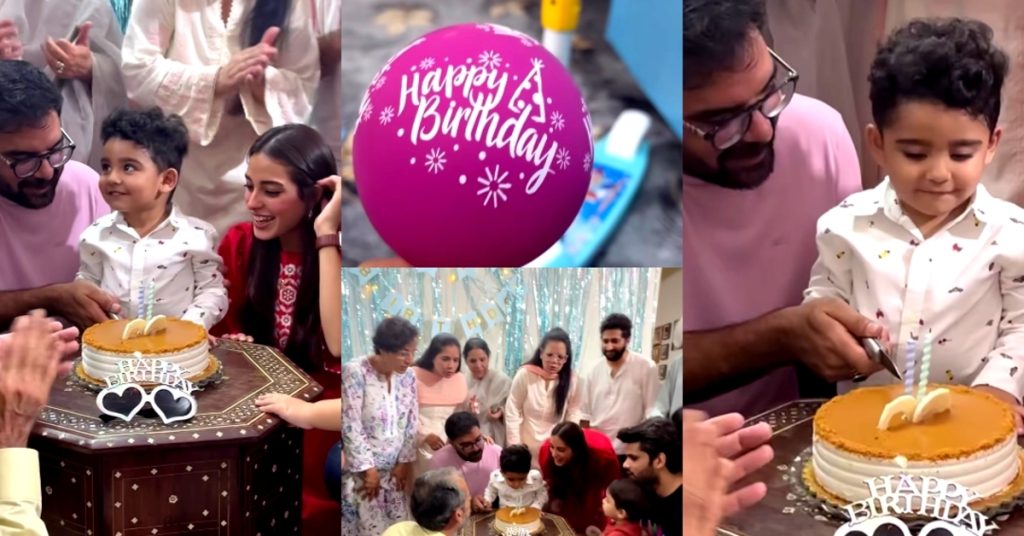 Fans Praise Iqra & Yasir For Kabir's Simple Birthday Celebration