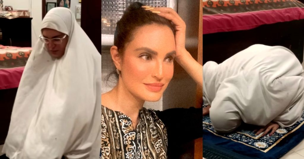 Nadia Hussain’s Namaz Video Lands Her In Trouble