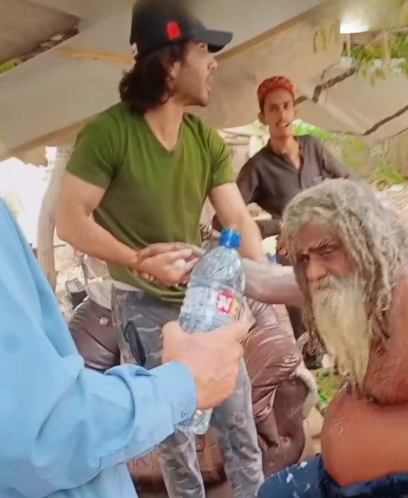 Video of Feroze Khan Bathing Homeless Man Goes Viral