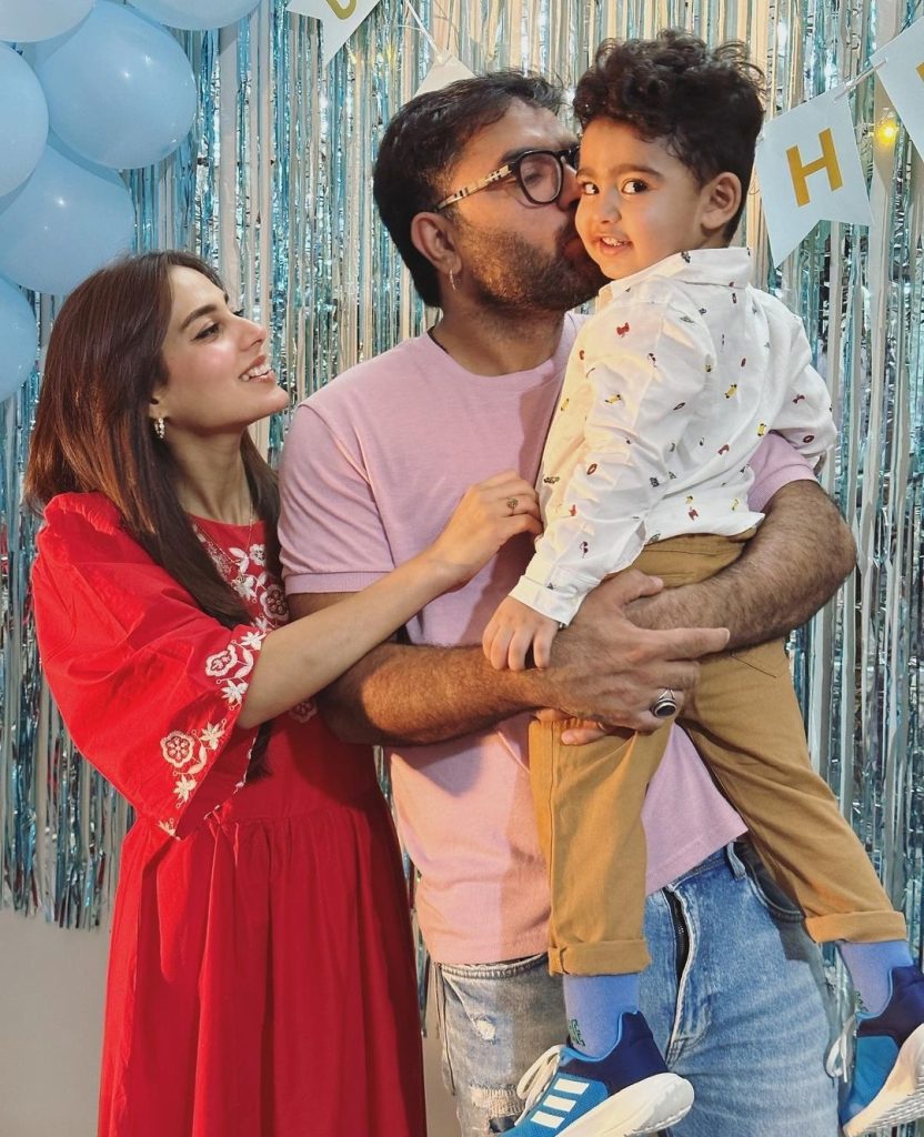 Fans Praise Iqra & Yasir For Kabir's Simple Birthday Celebration