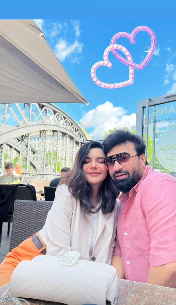 Nida Yasir Shares New Family Pictures from Germany