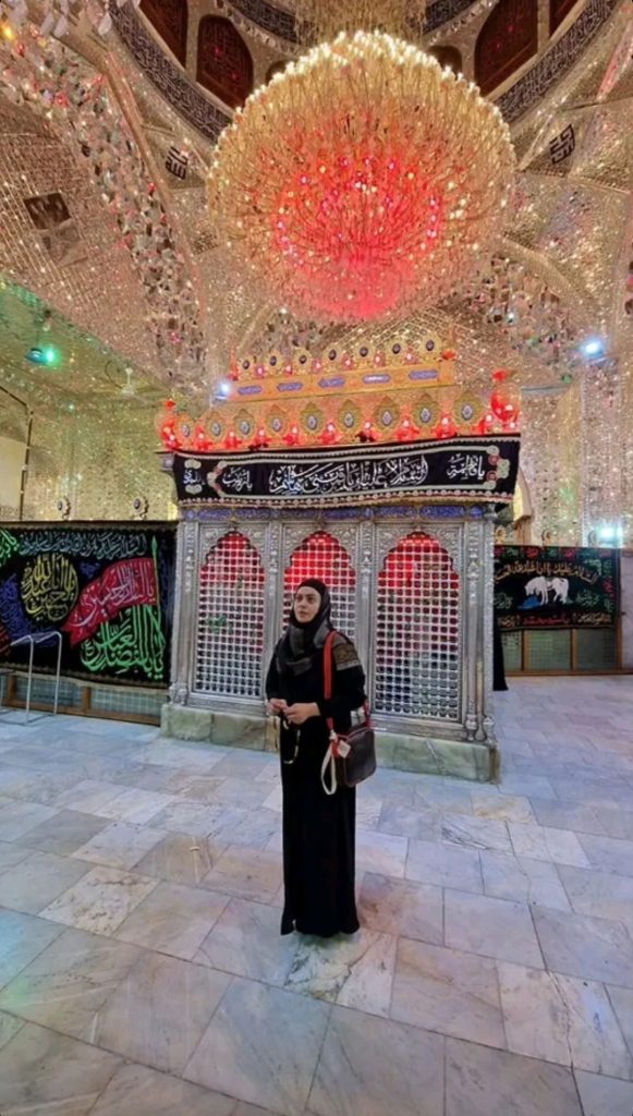 Sadia Imam New Pictures From Karbala, Iraq