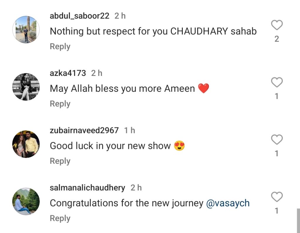 Vasay Chaudhry Leaves Popular Show Mazaqraat