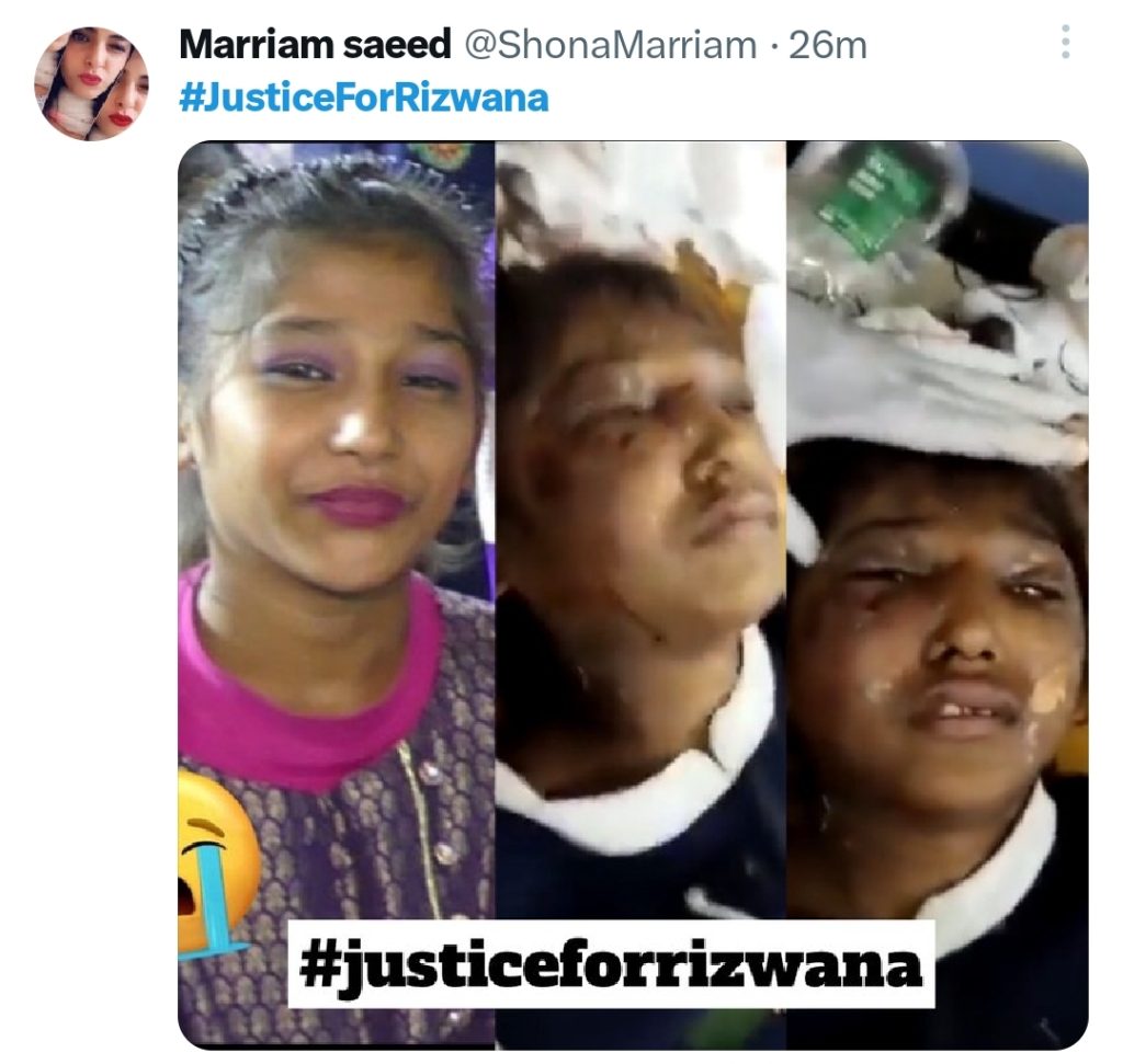 Popular Pakistani Actors Raise Voice For Minor Domestic Worker Rizwana