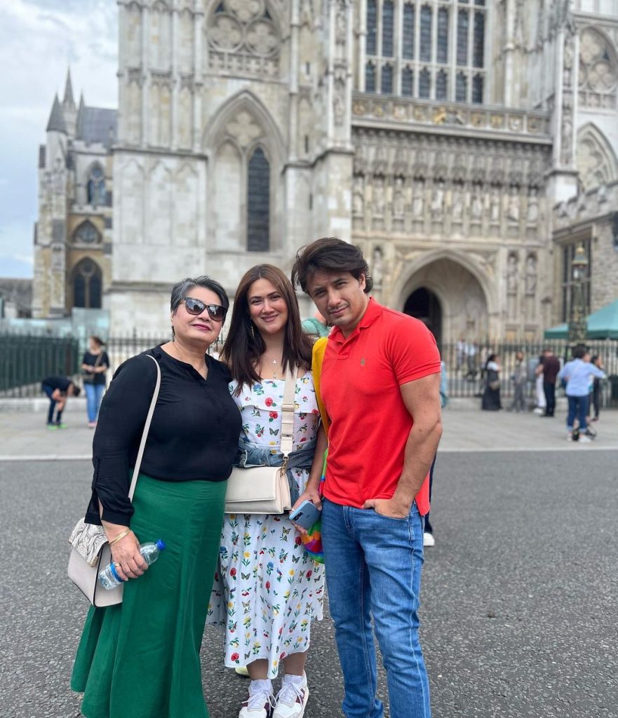 Ali Zafar Vacations In London With His Family