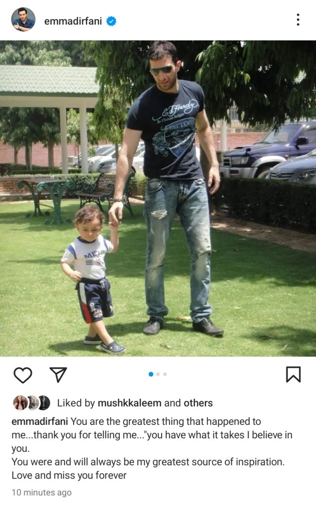 Emmad Irfani First Time Expressed His Feelings After Son's Death