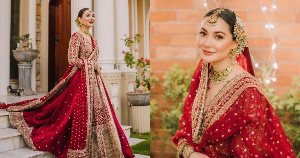 Hania Aamir Is A Total Stunner In Her Latest Bridal Shoot