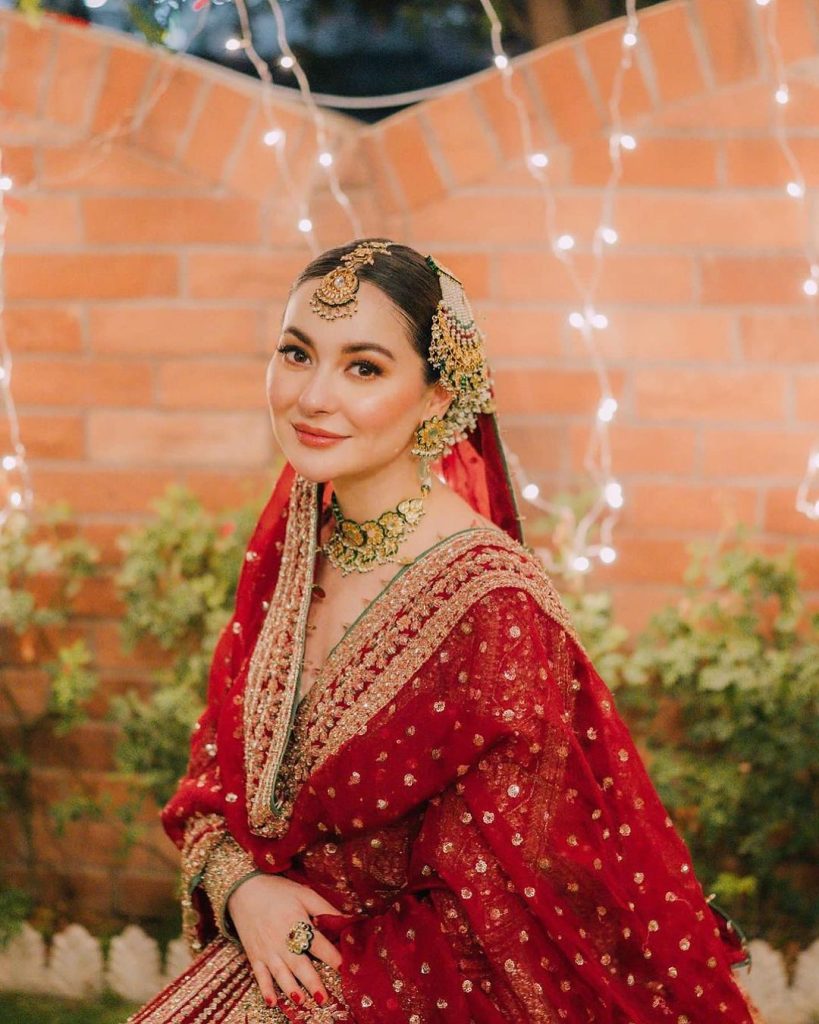 Hania Aamir Is A Total Stunner In Her Latest Bridal Shoot