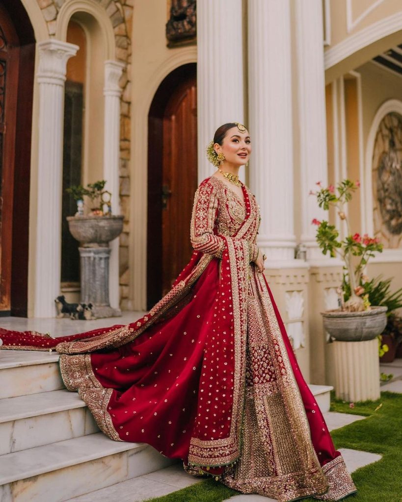 Hania Aamir Is A Total Stunner In Her Latest Bridal Shoot