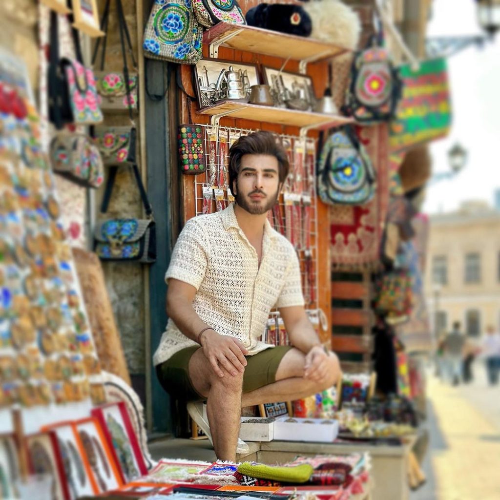 Imran Abbas Is Chilling In Baku This Eid ul Adha