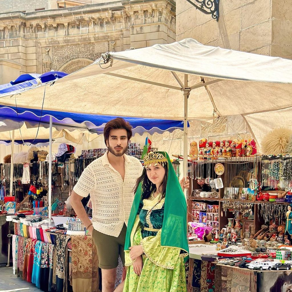 Imran Abbas Is Chilling In Baku This Eid ul Adha