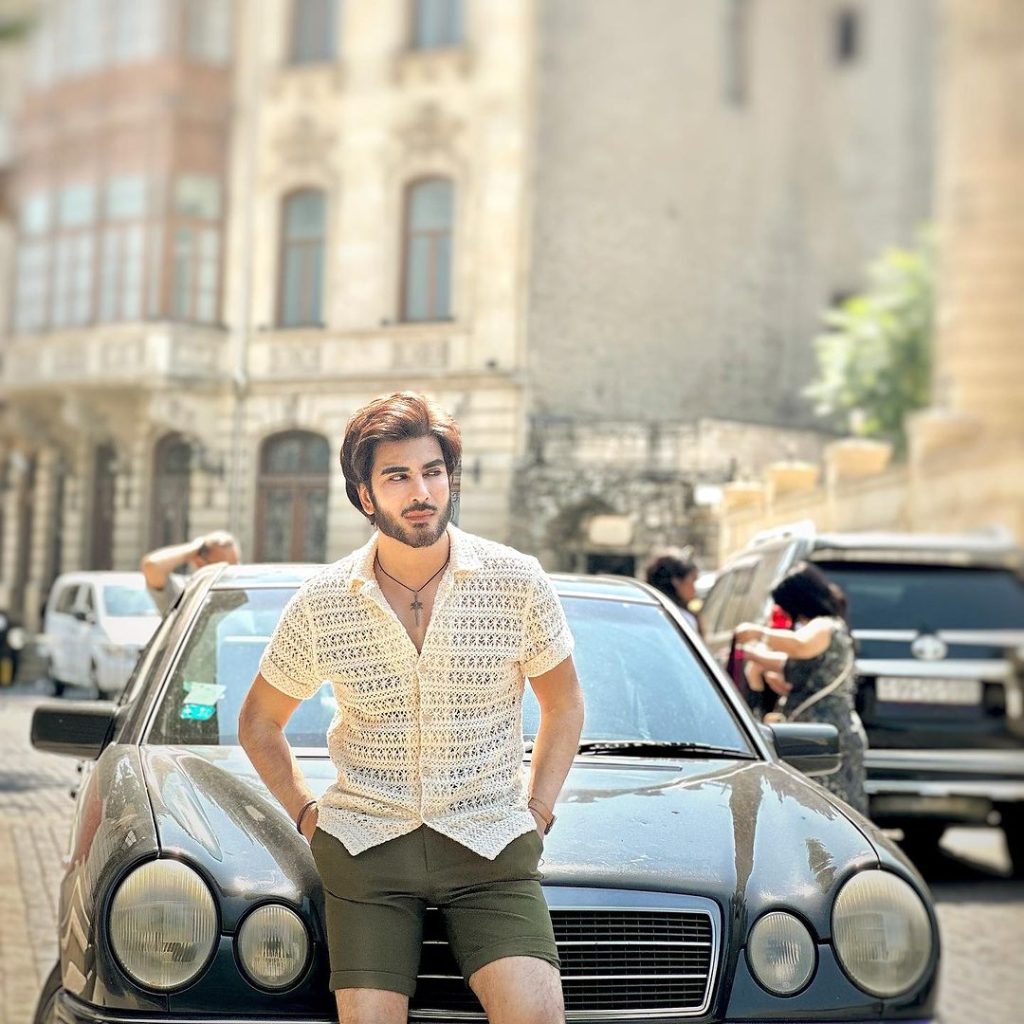 Imran Abbas Is Chilling In Baku This Eid ul Adha