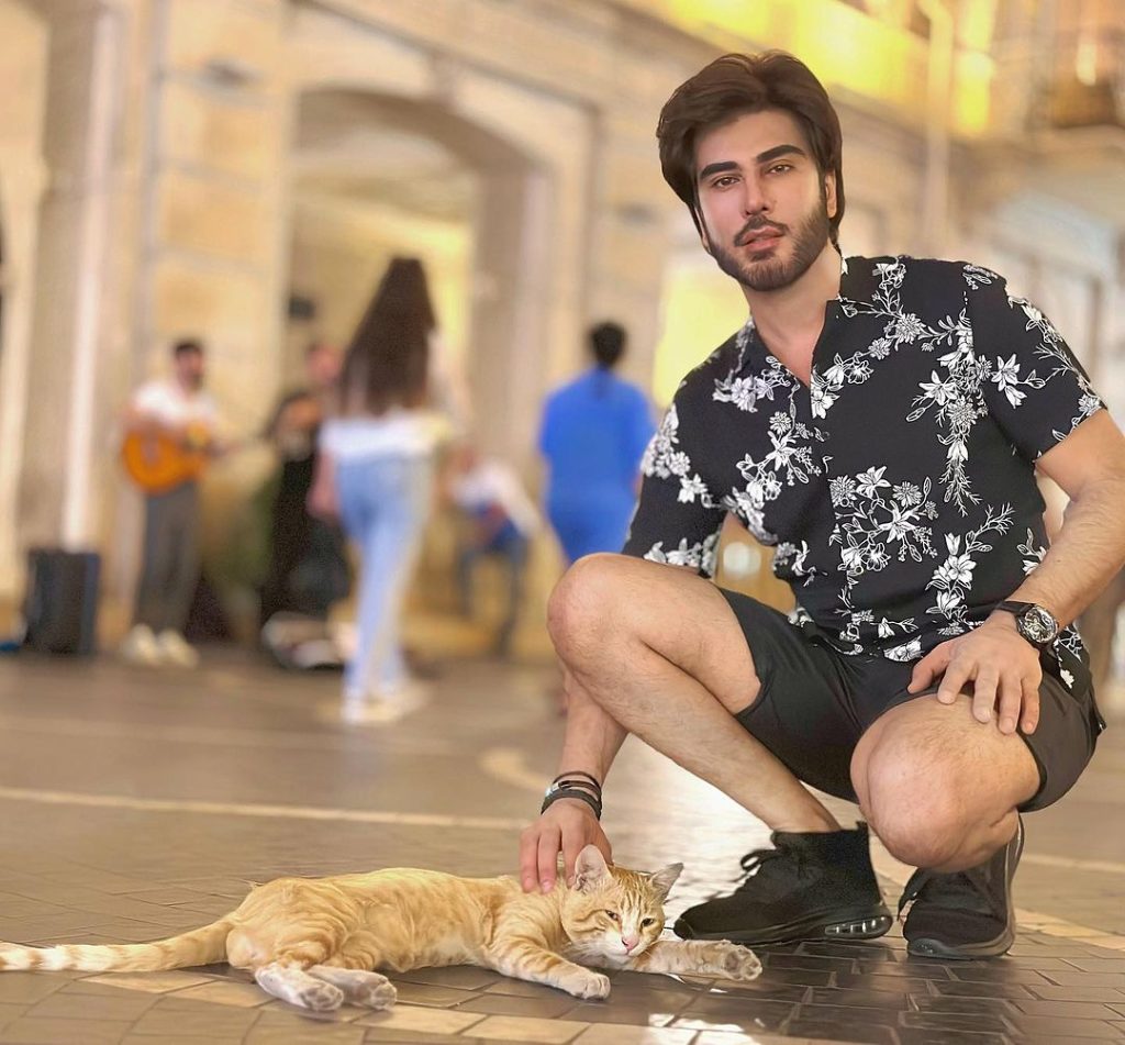 Imran Abbas Is Chilling In Baku This Eid ul Adha