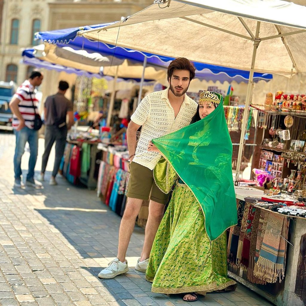 Imran Abbas Is Chilling In Baku This Eid ul Adha